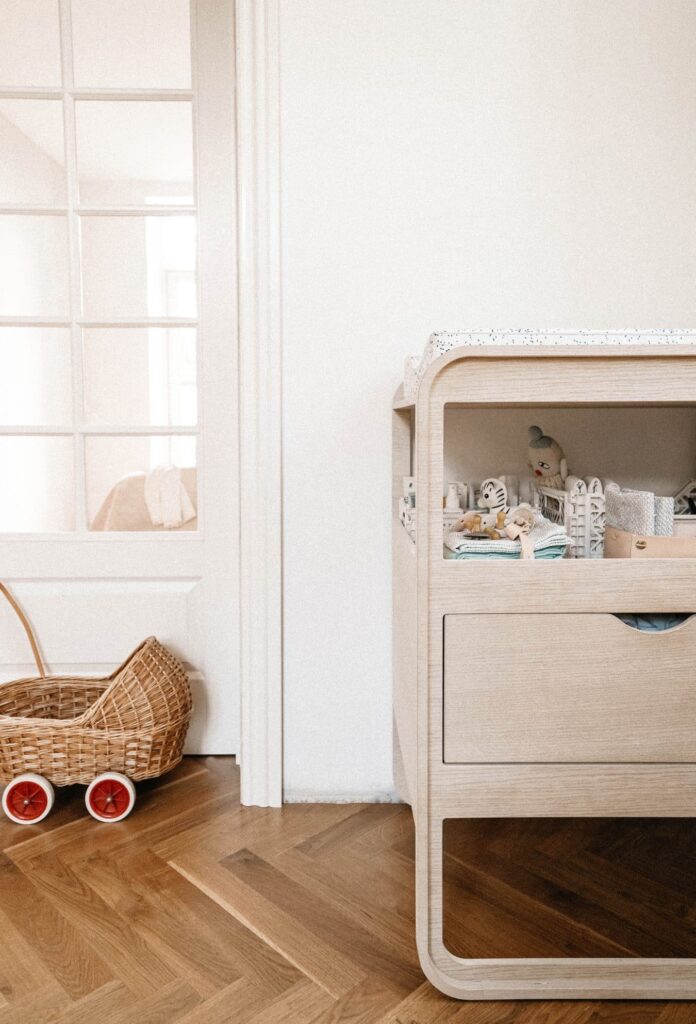Indretning af pusleplads hos Sonoma Seven