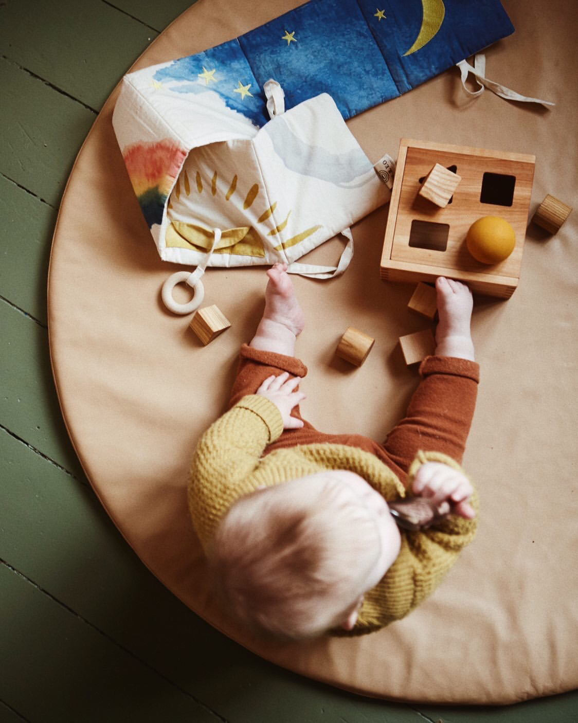Legegulv på børneværelset - leggemåtte i læder fra Lille Svend KBH