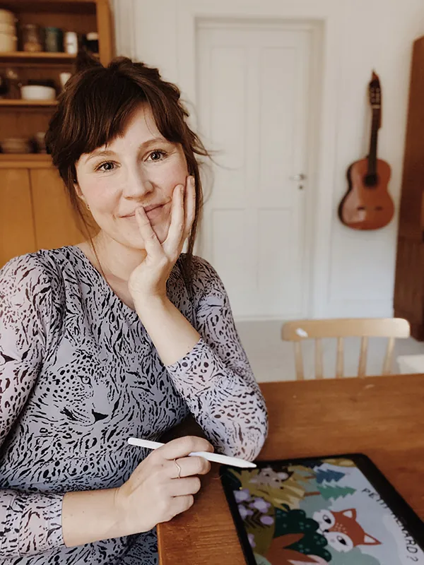Michelle Carlslund er dansk illustrator, og står bag brandet af samme navn